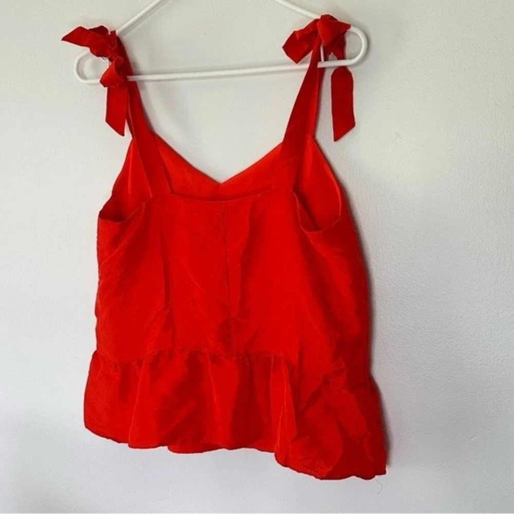 J. Crew vibrant red